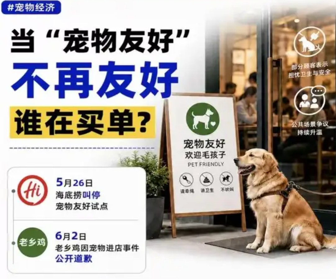 宠物友好反成卫生漏洞，深圳网红餐厅被罚，狗上桌谁买单？